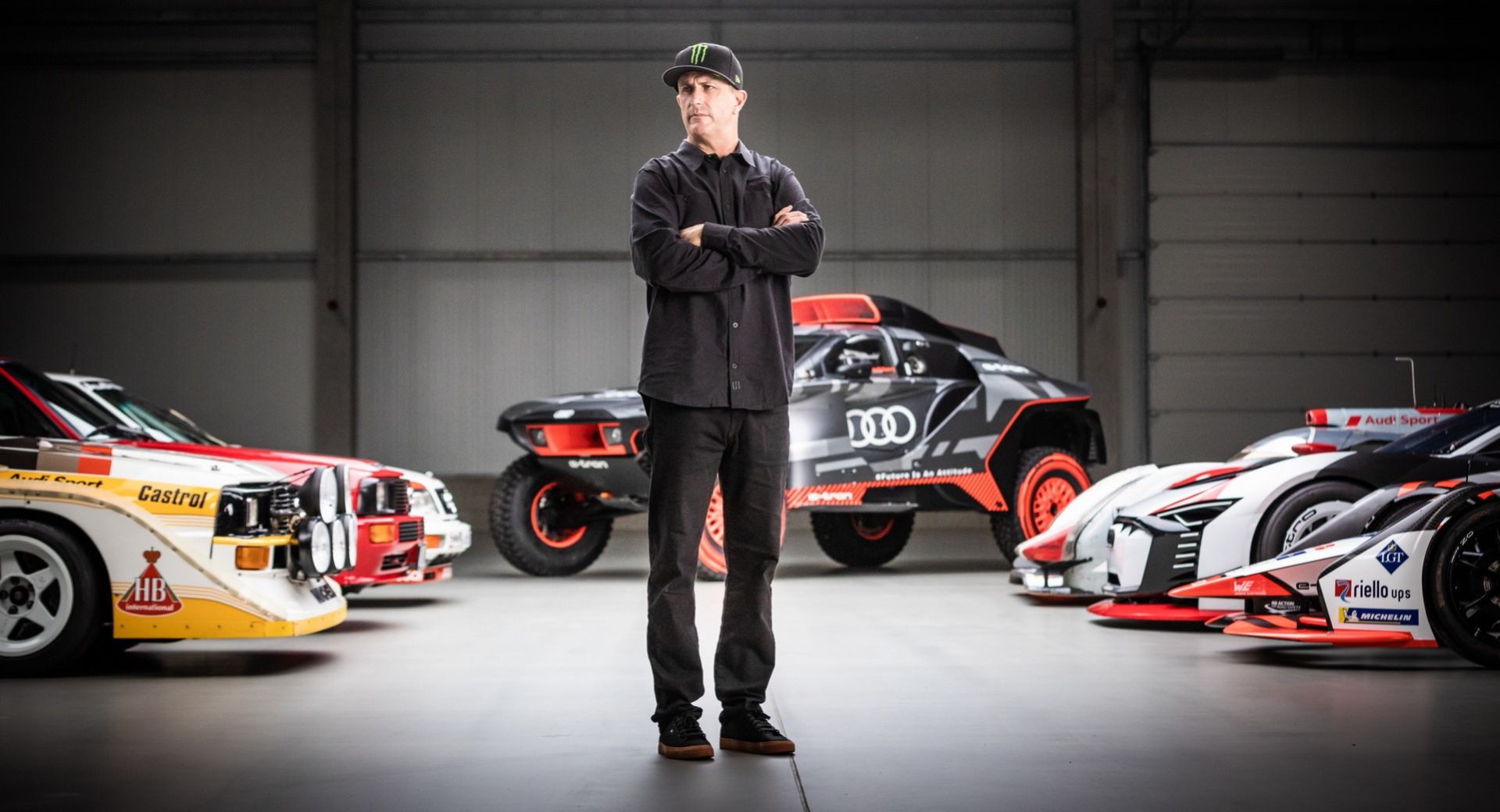 Ken Block ska hjälpa Audi att utveckla eldrivna bilar