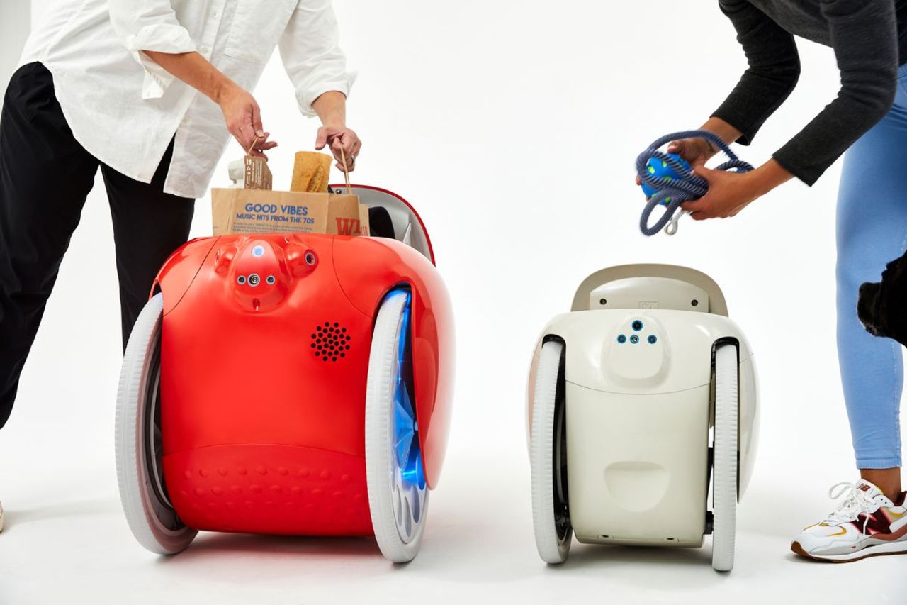 Piaggio presenterar bagageroboten Gita mini