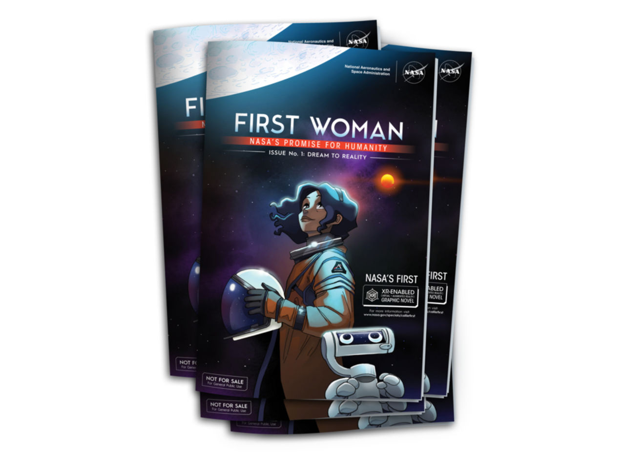 NASA släpper serietidningen First Woman