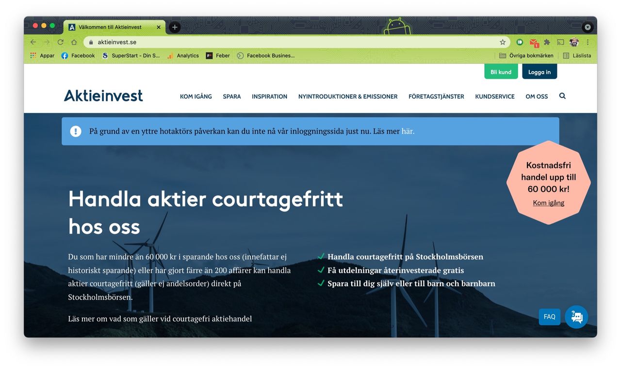 Aktieinvest utsatta för en ransomware-attack