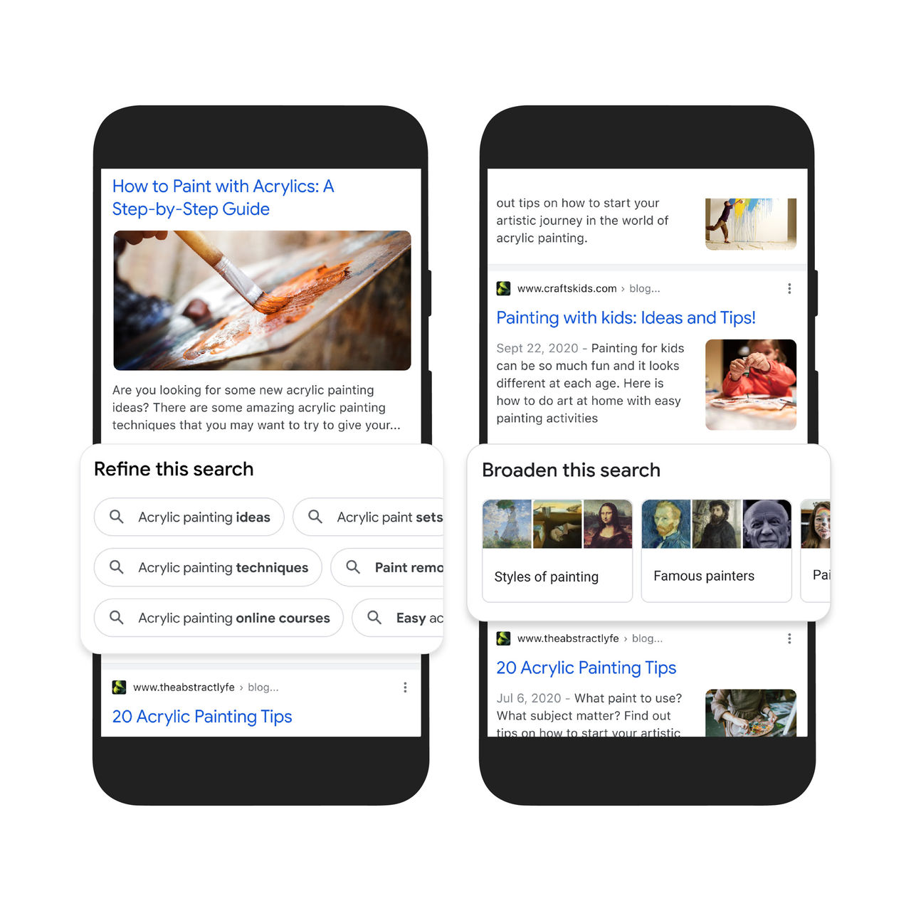 Google presenterar nyheter för sök och Maps