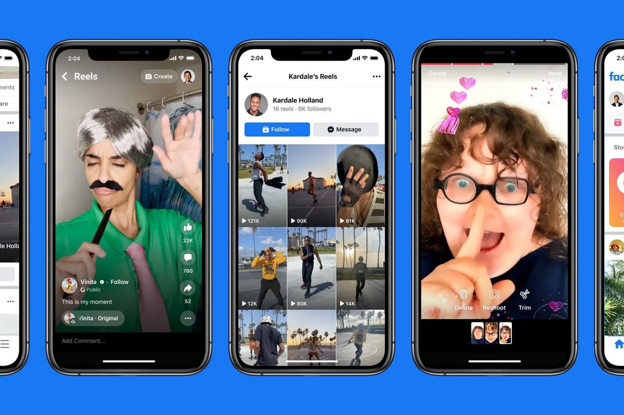 Facebook lanserar Facebook Reels i USA