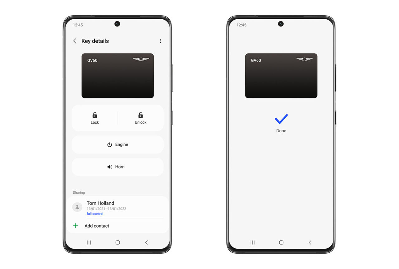 Använd din Samsung-telefon som bilnyckel