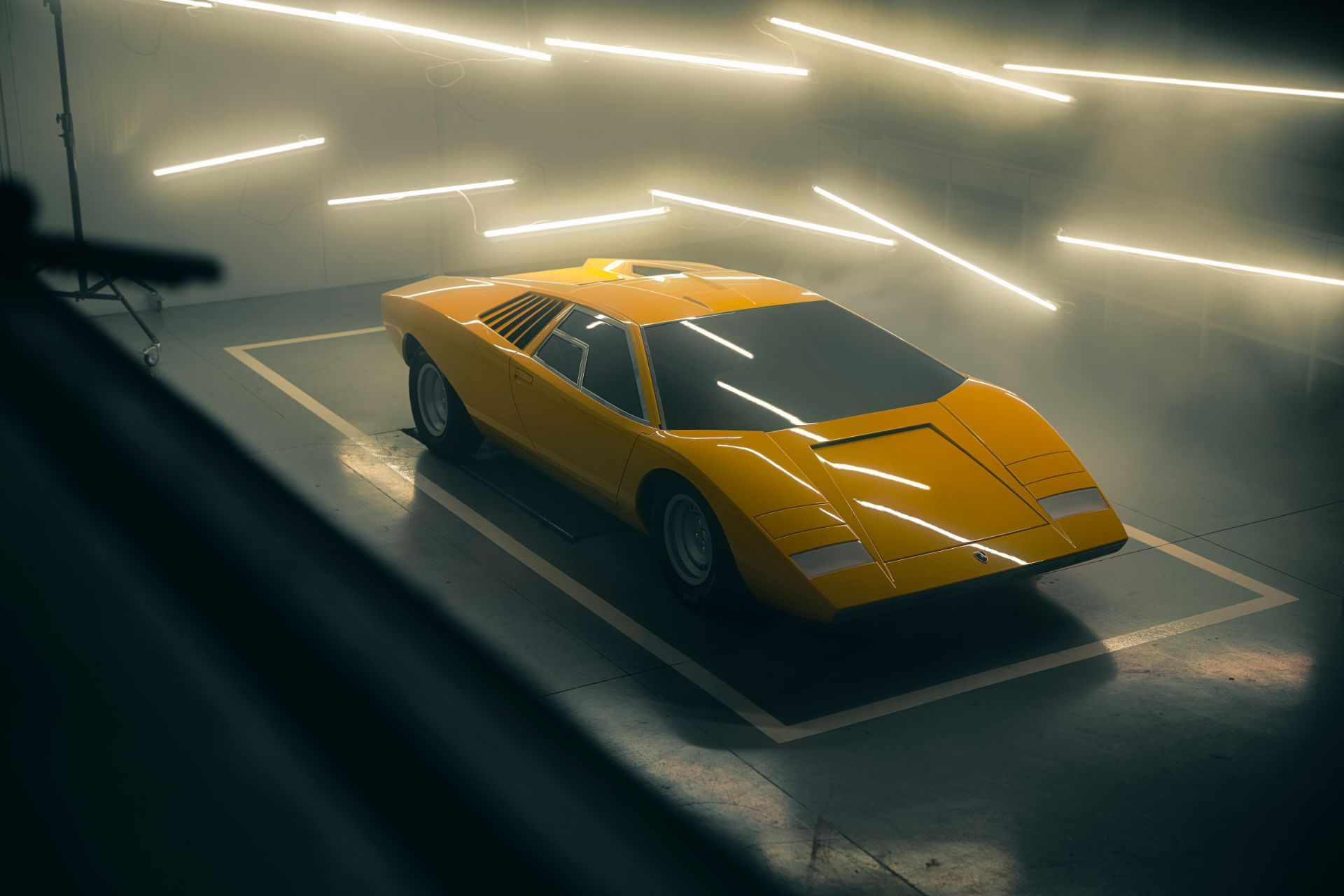 Lamborghini har byggt en ny Countach LP500 prototyp