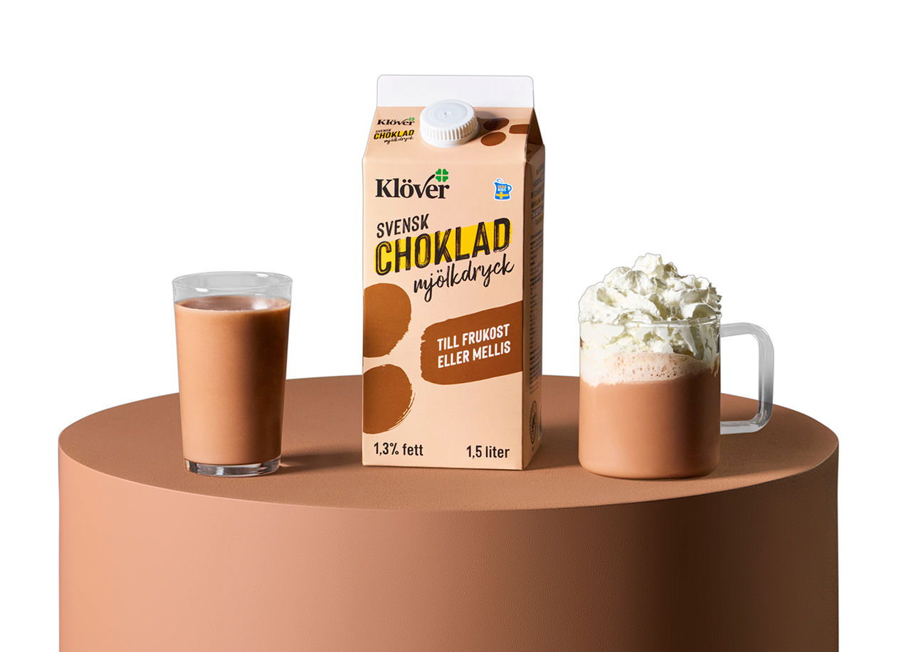 Nu kommer Klövermjölk med chokladsmak
