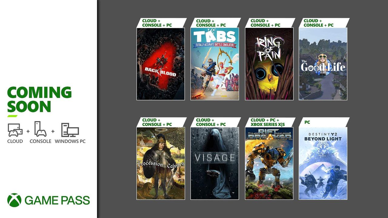 Microsoft snackar oktobers Xbox Game Pass-spel