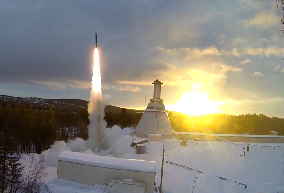 Spaceport Esrange snart redo för satellituppskjutningar