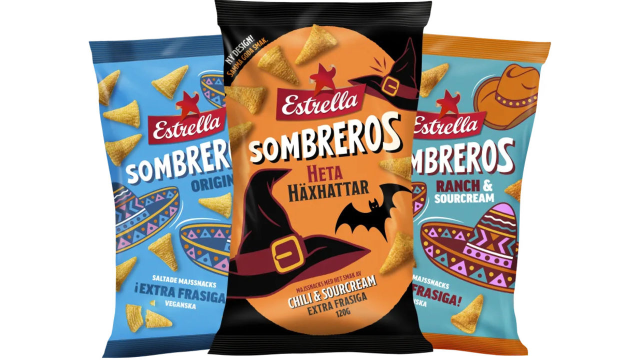 Estrella släpper halloween-Sombreros