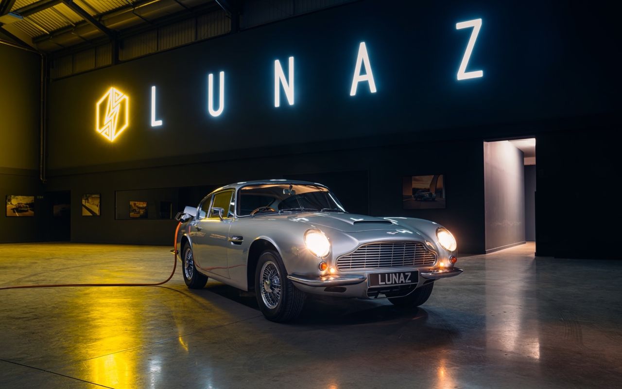 Aston Martin DB6 med eldrift? Lunaz fixar
