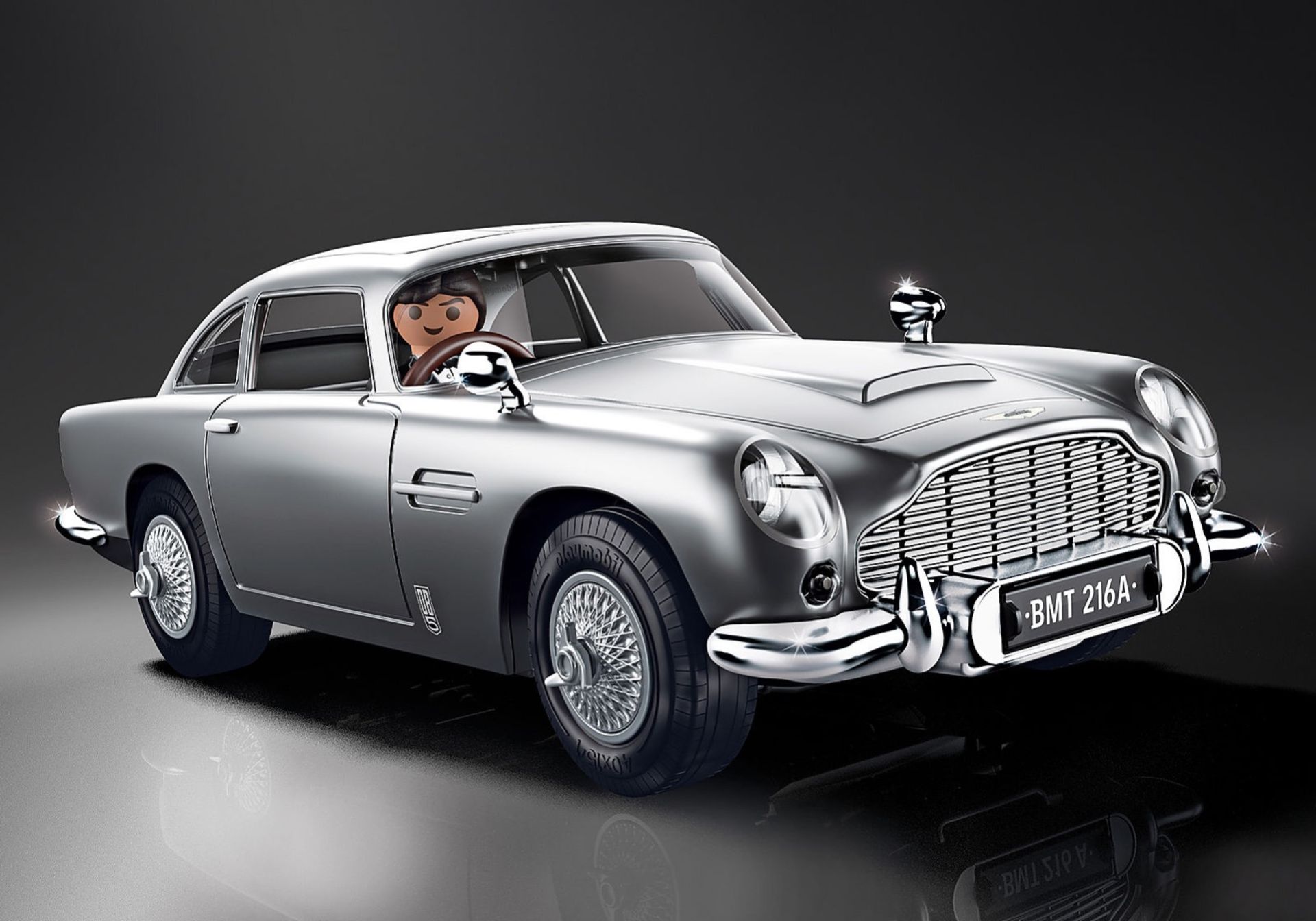 Aston Martin DB5 som Playmobil