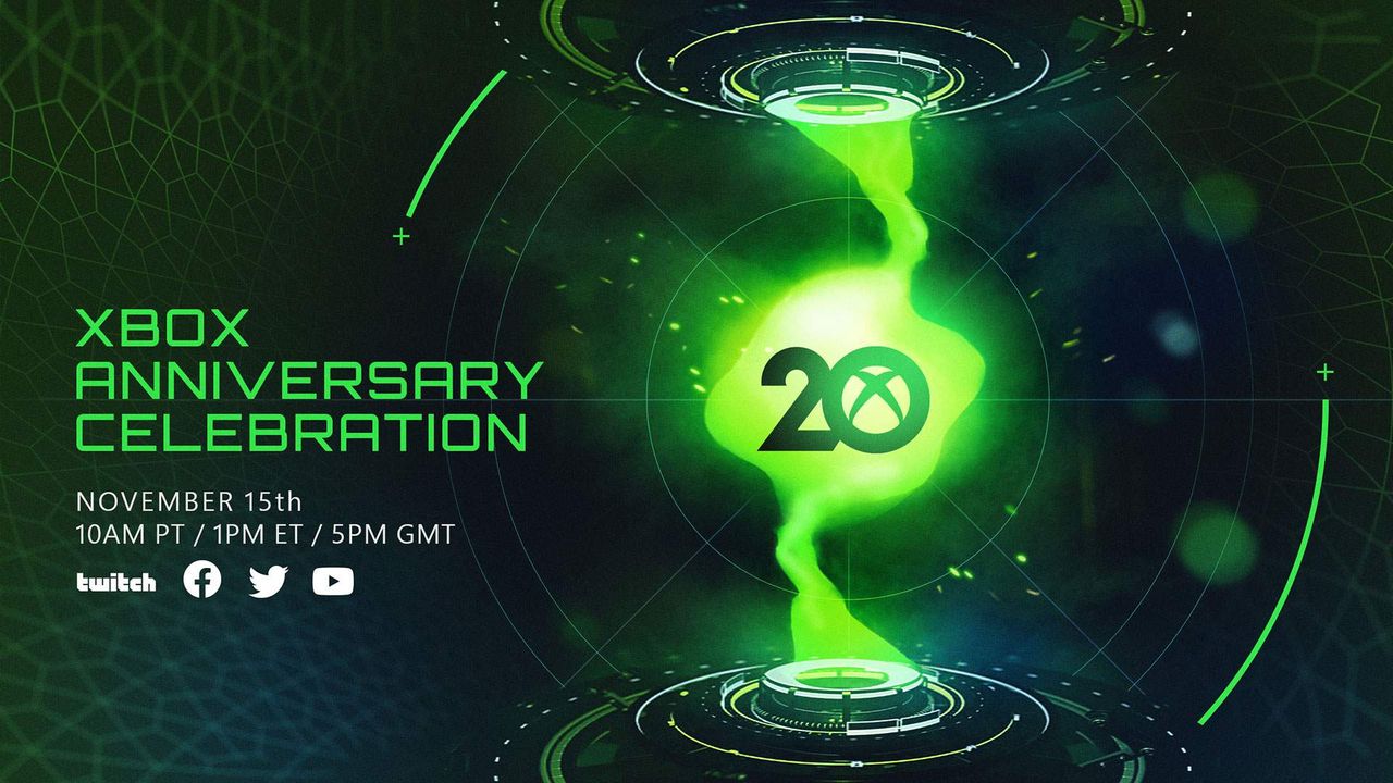 Xbox kör jubileumsström 15 november