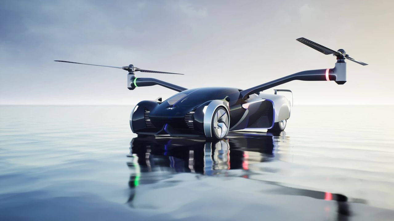 Xpeng visar upp den flygande bilen HT Aero