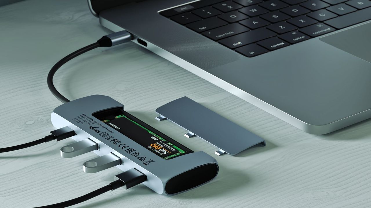 Satechi släpper USB-hub med plats för lagring