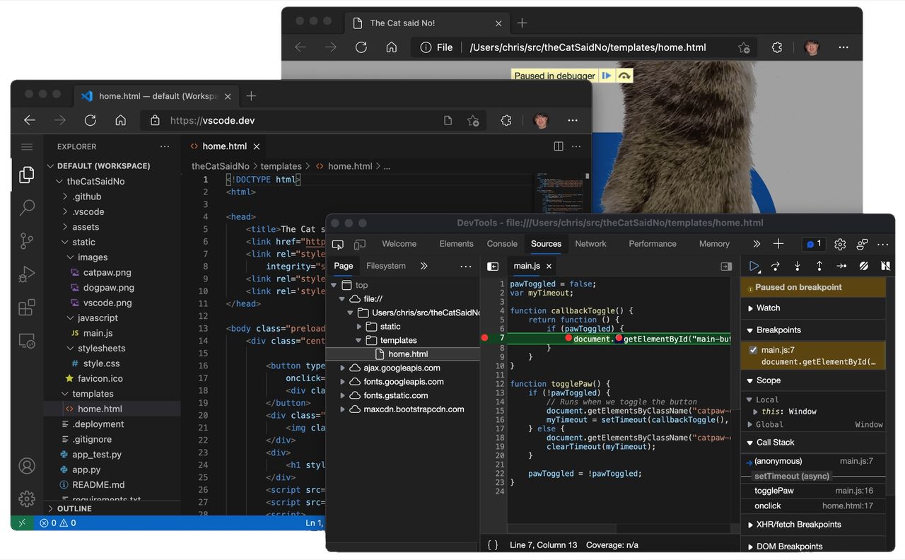 Microsoft släpper Visual Studio Code för webben