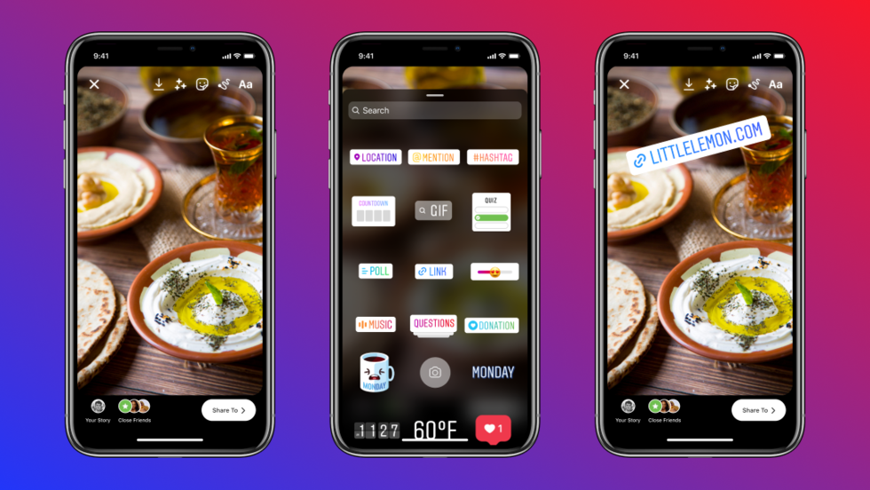 Nu kan alla lägga till länkar i Instagram Stories