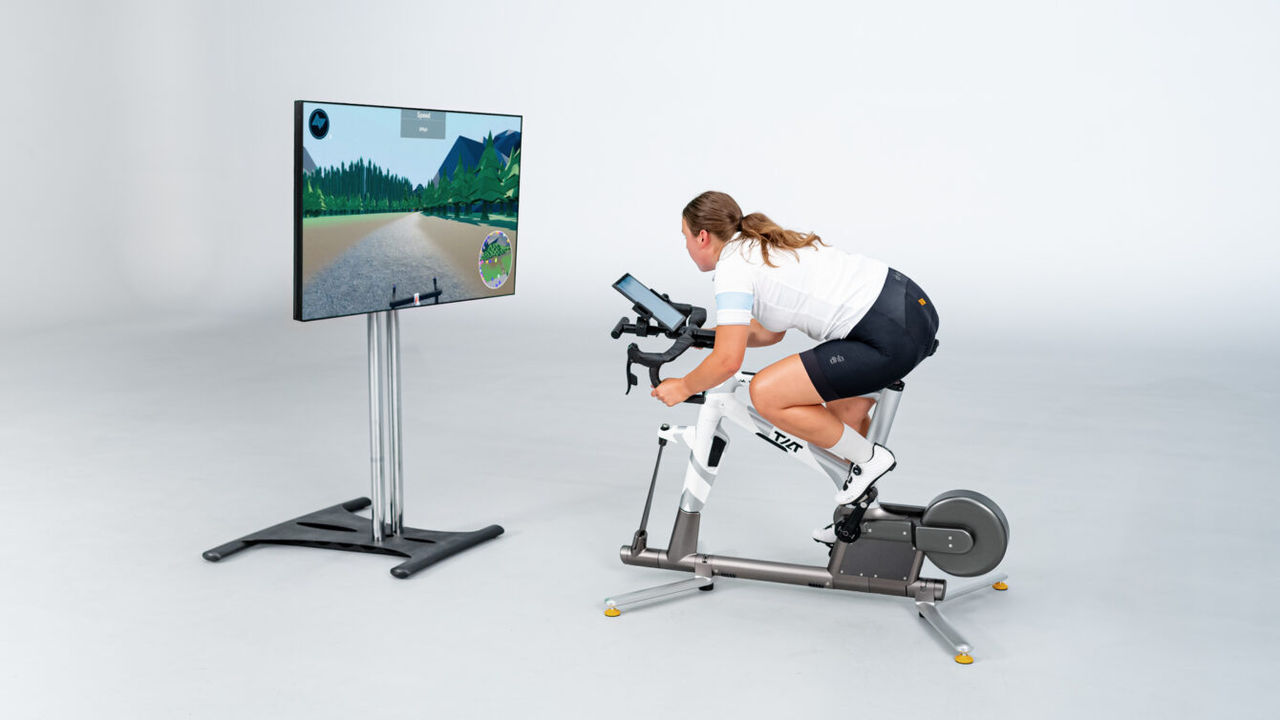 TiltBike är en träningscykel som ska kännas som en riktig cykel