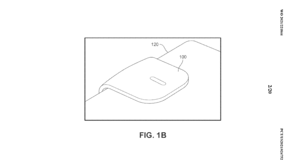 Microsoft tar patent på vikbar mus