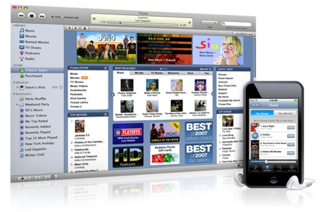 Köp en iPod, få obegränsat med musik från iTunes