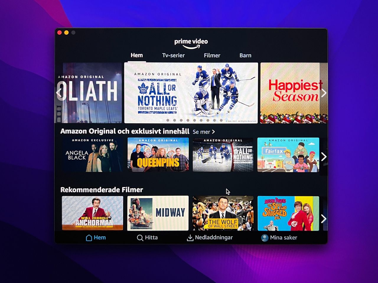 Amazon Prime Video får app till macOS