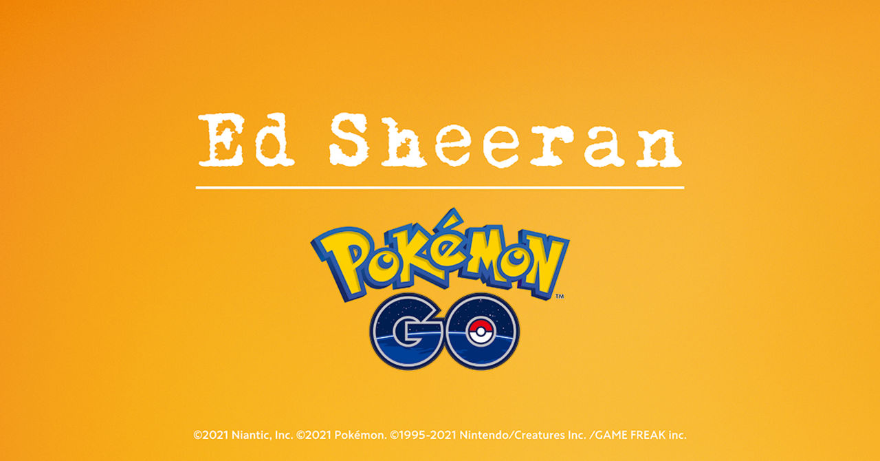 Ed Sheeran ska samarbeta med Pokémon GO