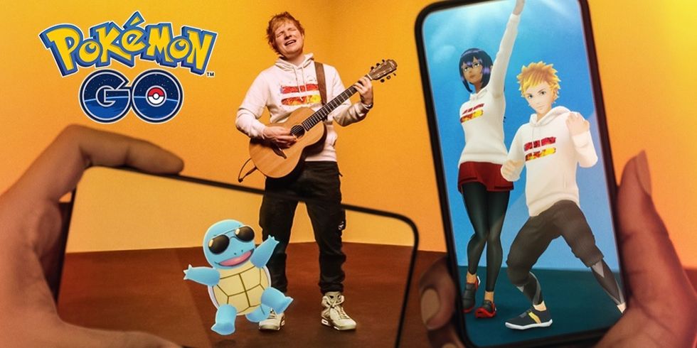 Ed Sheeran gör framträdande i Pokémon Go
