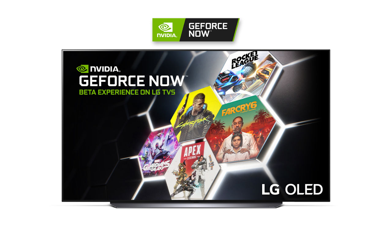 GeForce Now börjar rulla på LGs TV-apparater