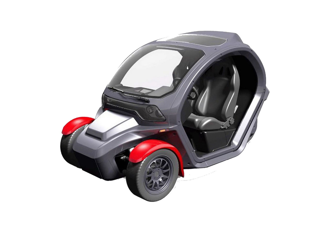 Kalashnikov har eldriven trehjuling på gång