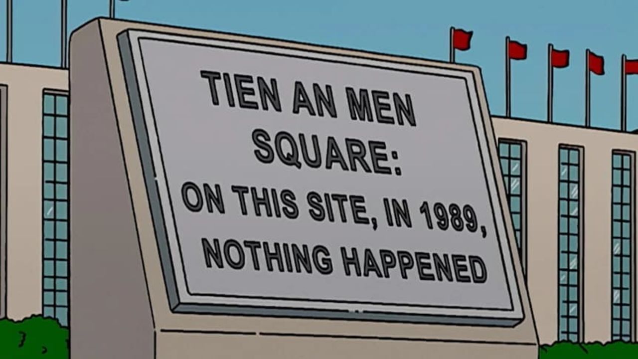 Disney+ har plockat bort The Simpsons-avsnitt i Hongkong