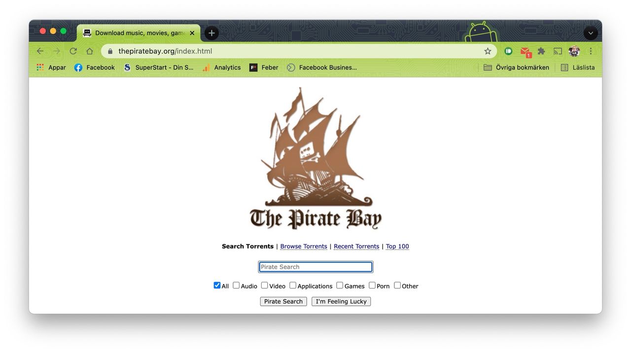 Google blockerar The Pirate Bay i Nederländerna