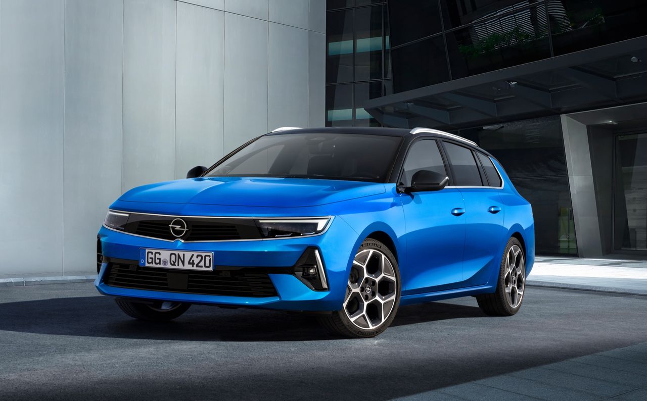 Nya Opel Astra visas som kombi
