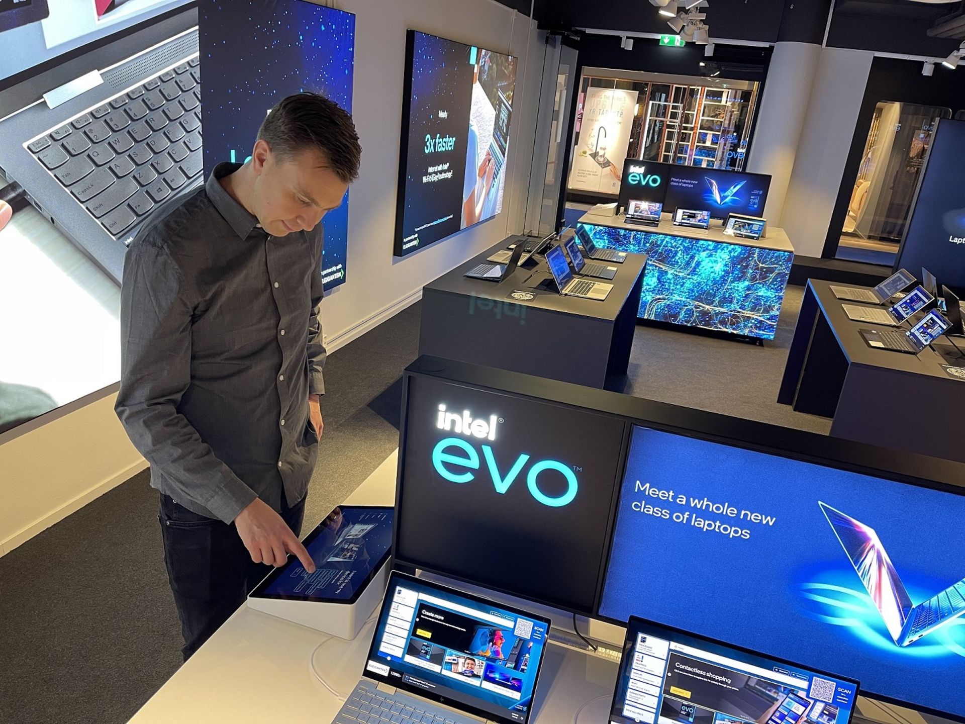 Intel öppnar Evo pop-up store i Sverige