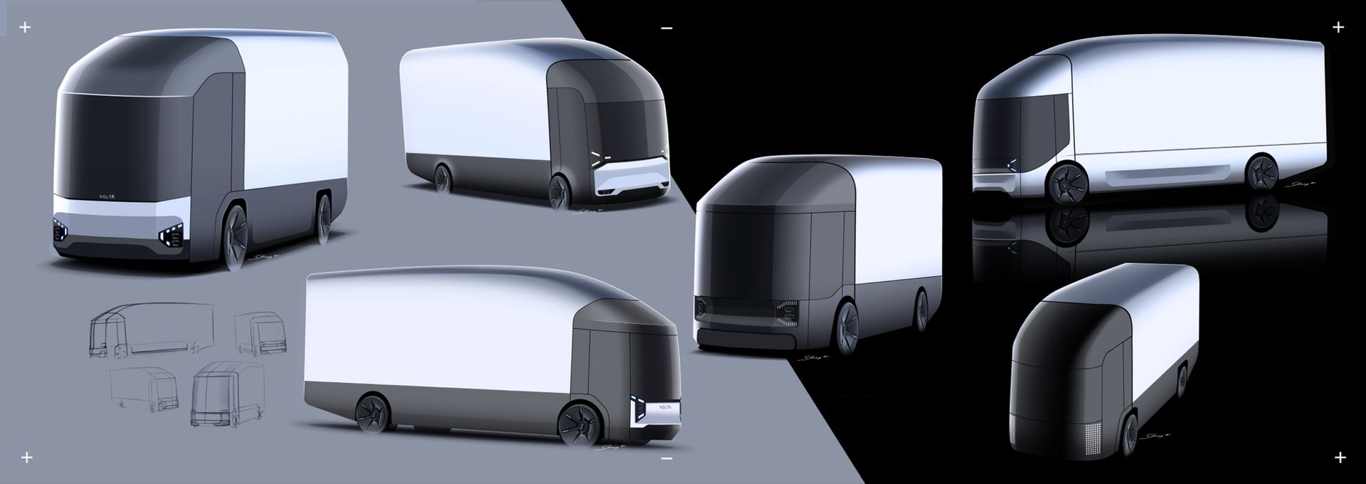 Volta visar fler varianter av eldrivna lastbilen Zero