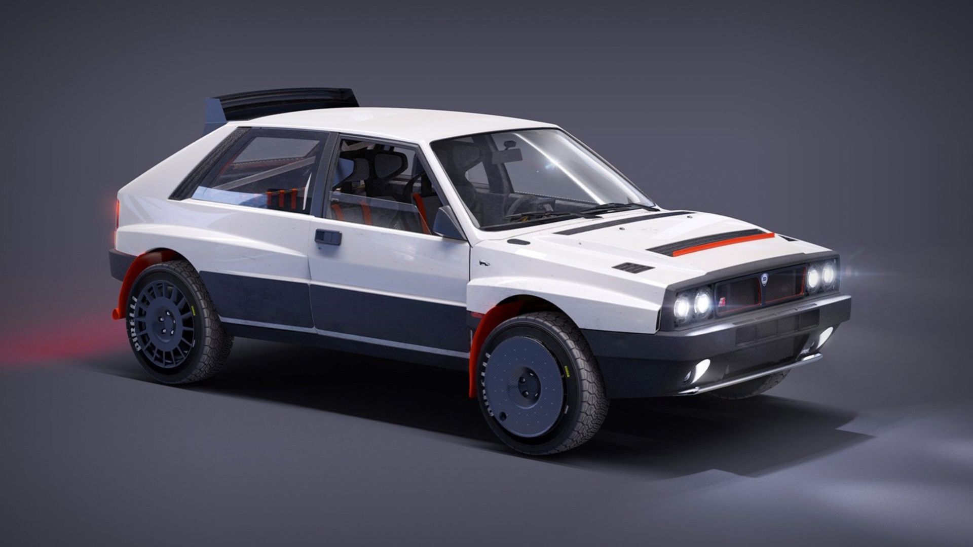 Grupp B-inspirerad Lancia Delta Integrale