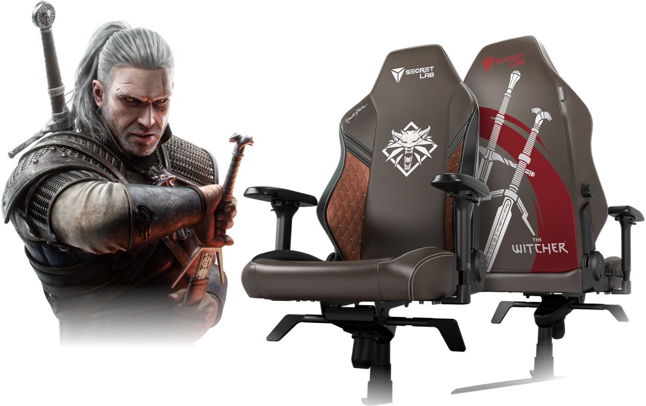 SecretLab släpper stol med The Witcher-tema