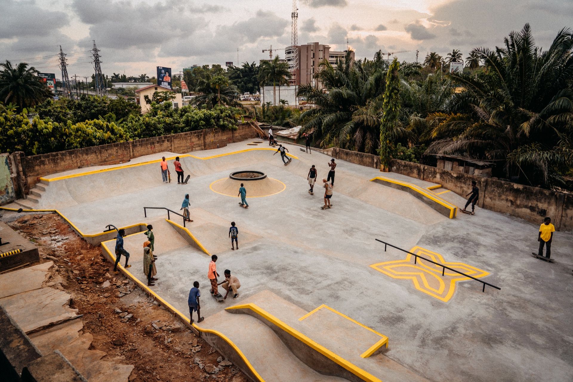 Första skateparken i Ghana har öppnat
