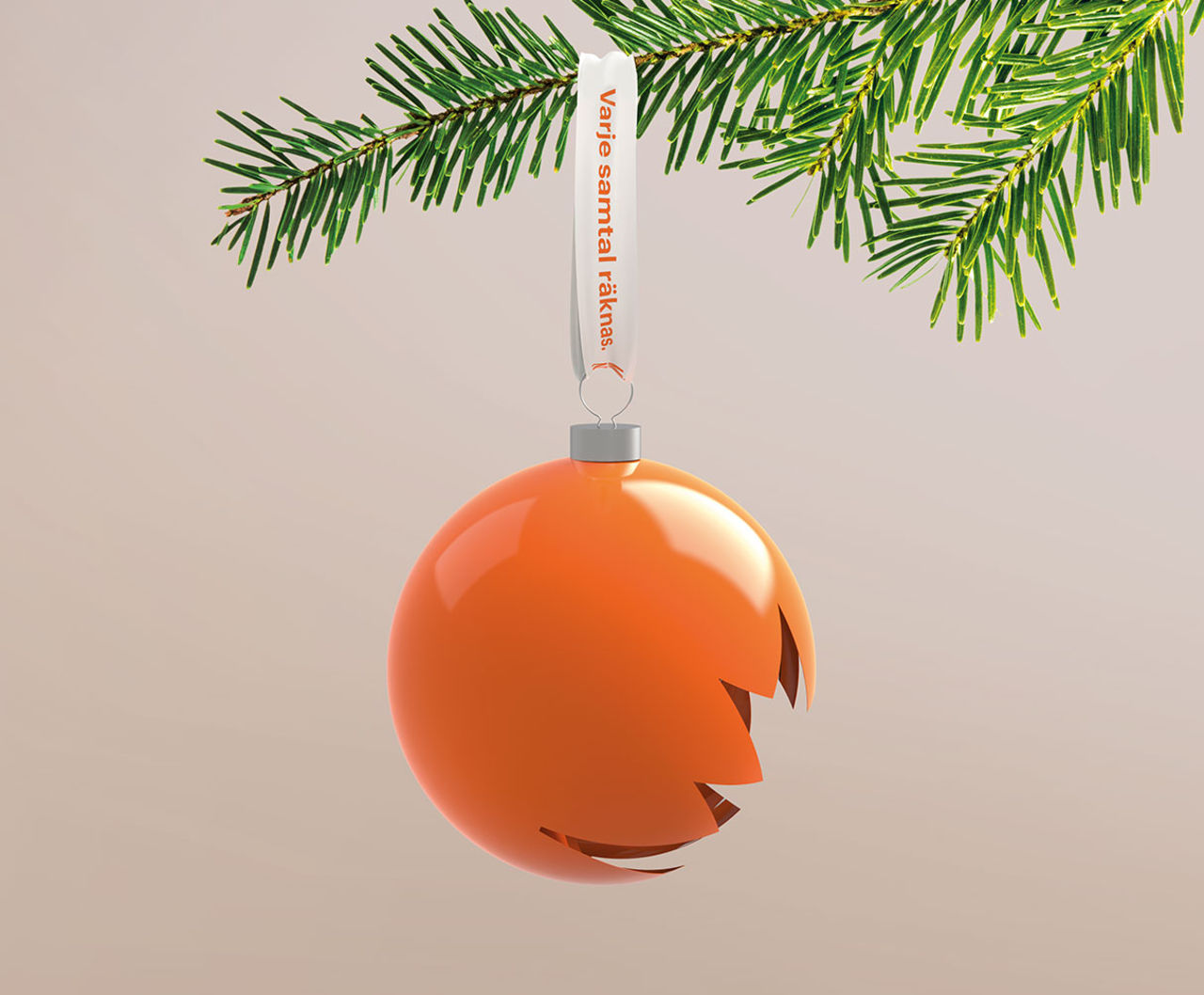 Köp en trasig julkula