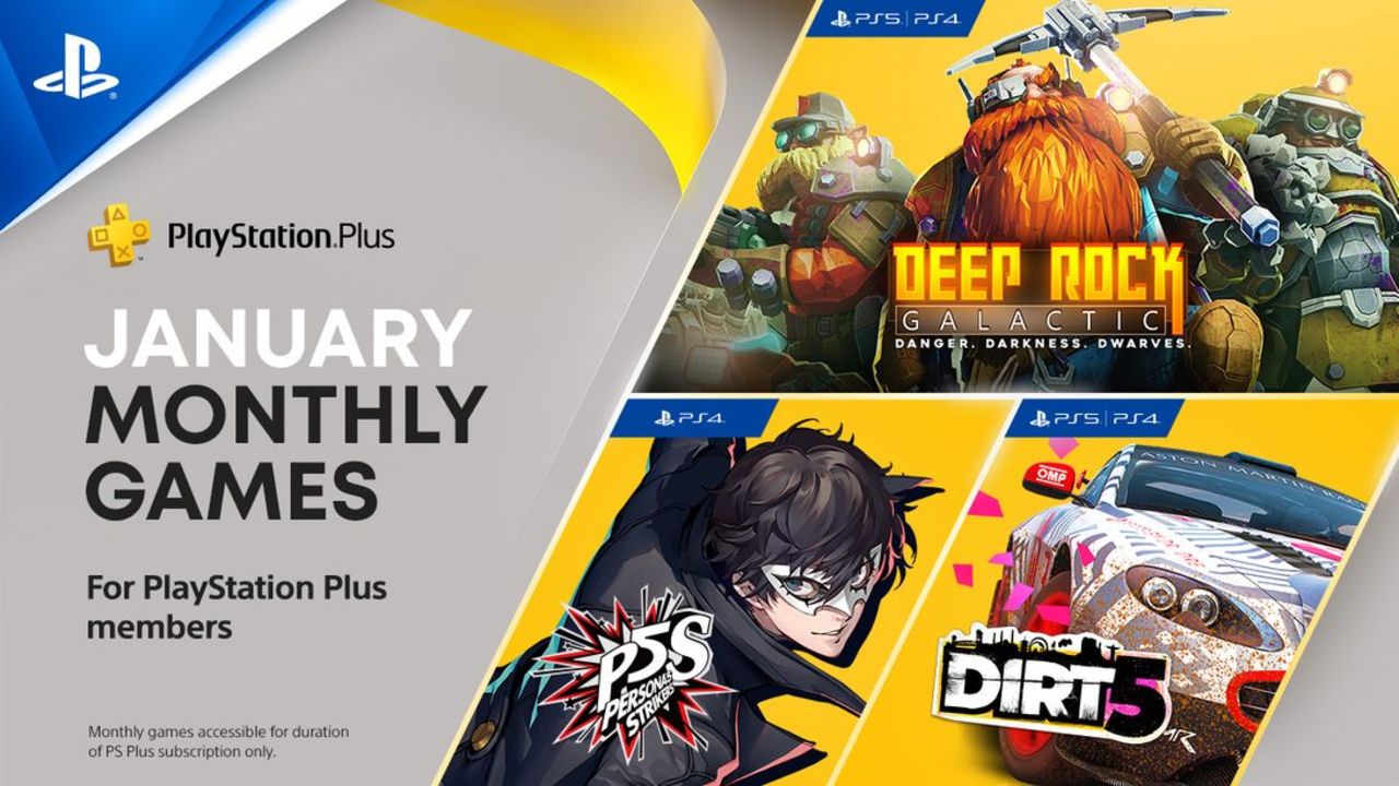 Playstation Plus-spelen för januari nu presenterade