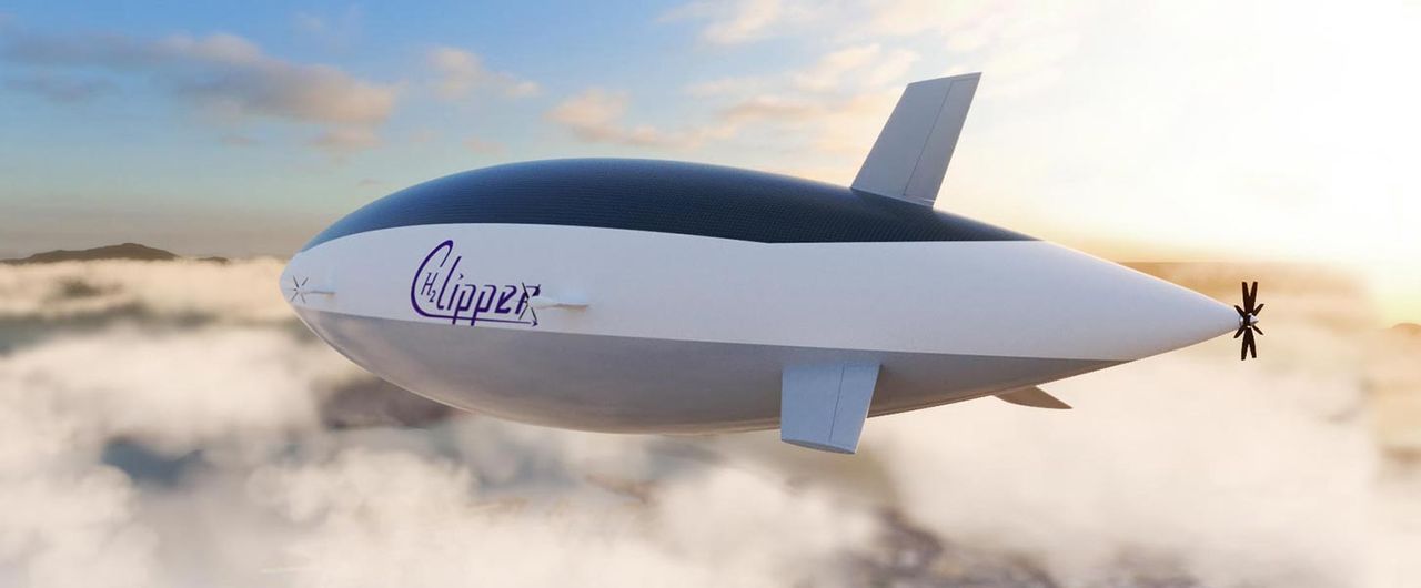 Startup-företag vill frakta grejer med zeppelinare