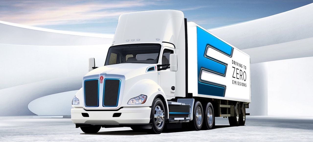 Kenworth presenterar eldriven lastbil