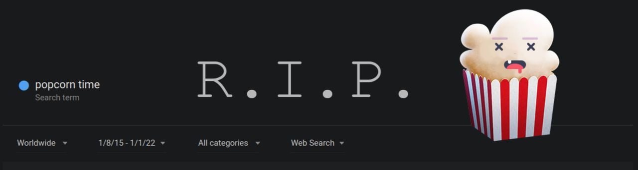 Popcorn Time läggs ner