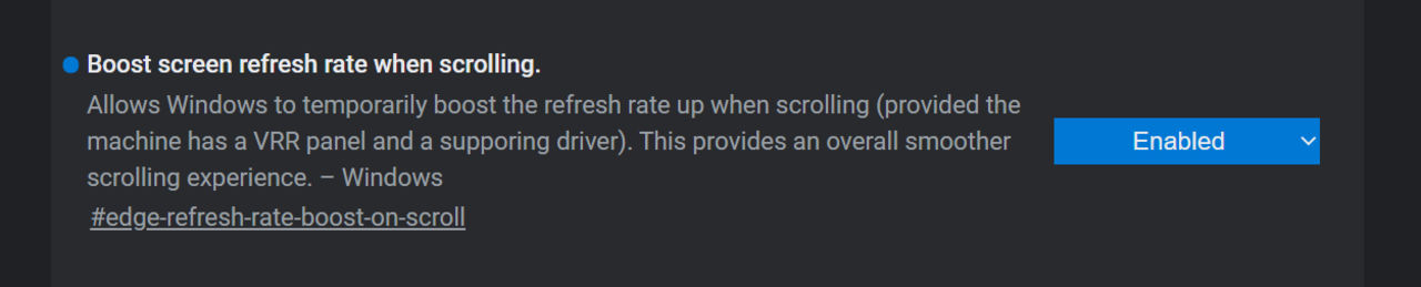 Edge verkar få stöd för VRR