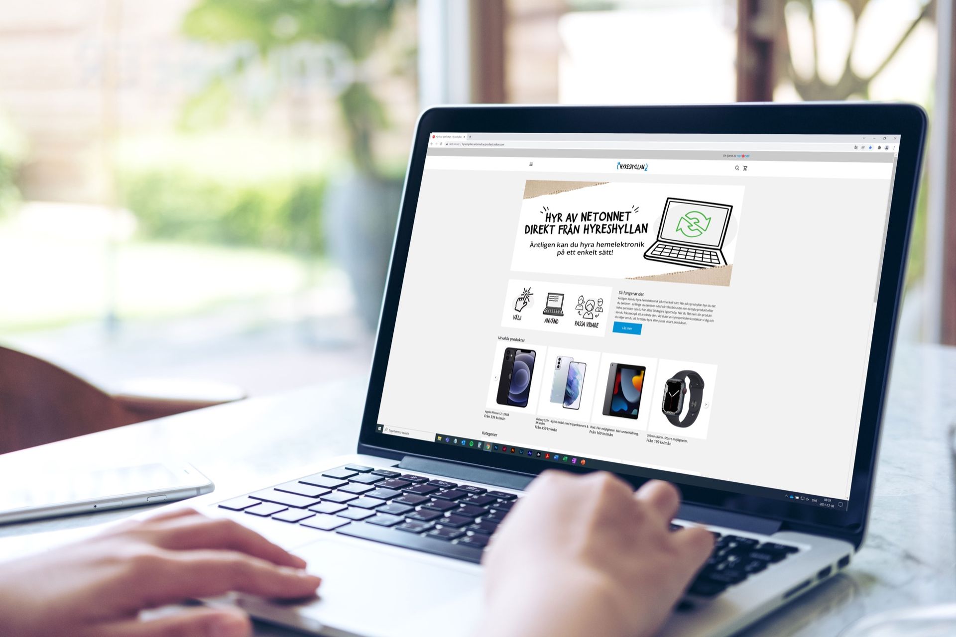 NetOnNet börjar hyra ut hemelektronik