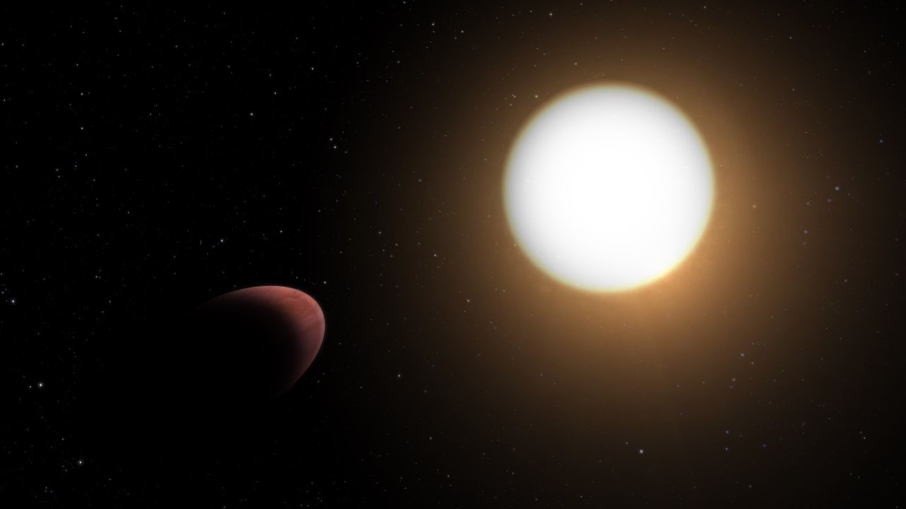 Astronomer har hittat en ovalformad planet