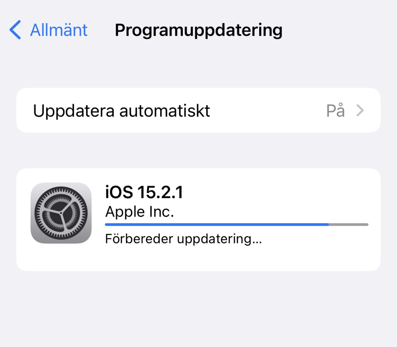 Apple släpper liten uppdatering för iOS och iPadOS