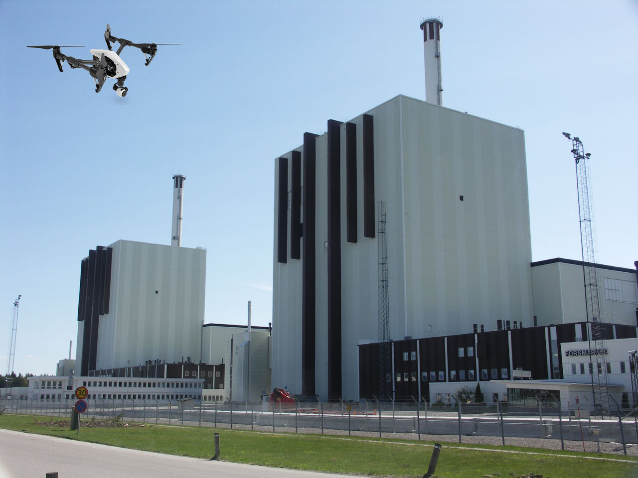 Polisen utreder drönare vid kärnkraftsverk som särskild händelse