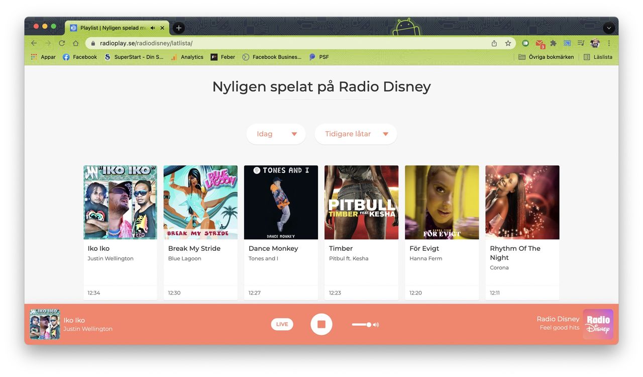 Nu är Radio Disney lanserad i Sverige