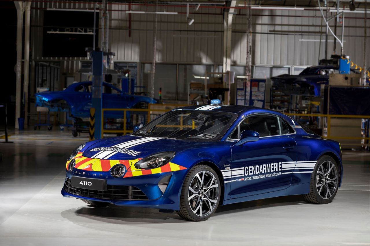 Franska Gendarmerie har beställt 26 stycken Alpine A110