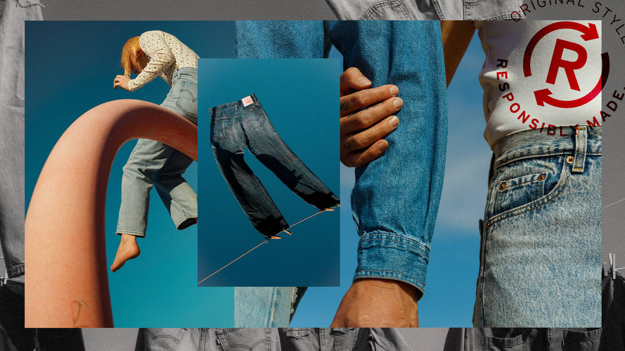 Levi's-jeans designade för att kunna återvinnas