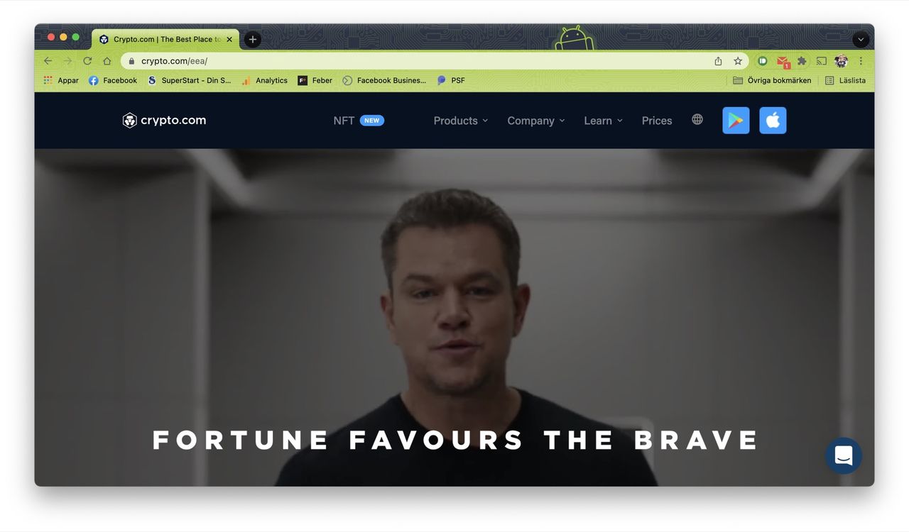 Crypto.com utsatta för hackerattack