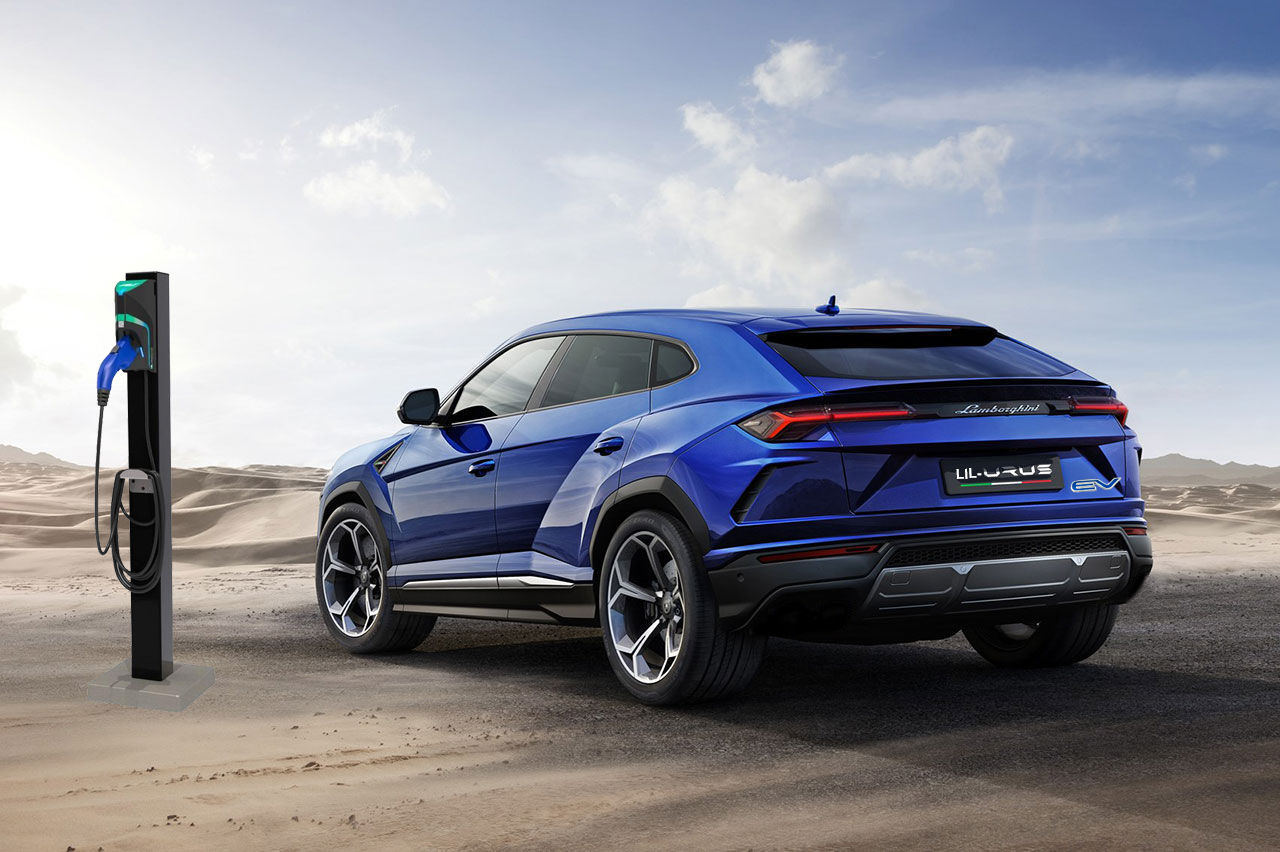 Lamborghinis första elbil blir en crossover